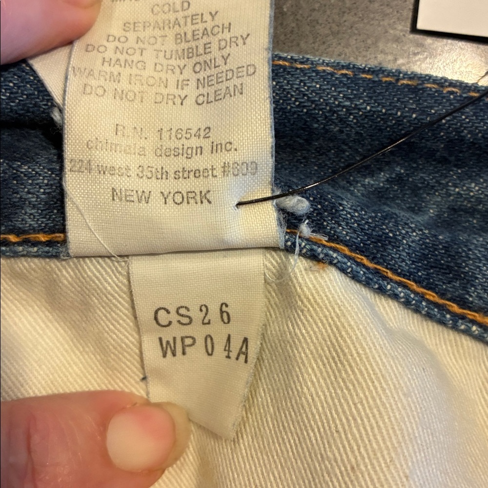 Chimala high waist straight leg jeans - Picture 9 of 10